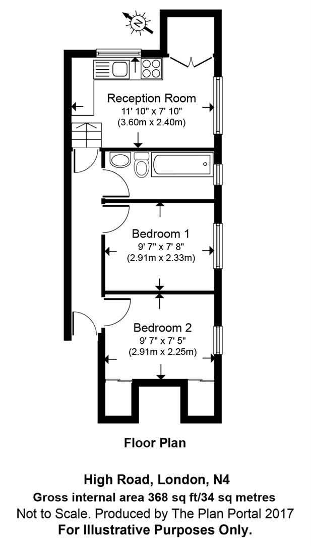 1 bedroom Flat